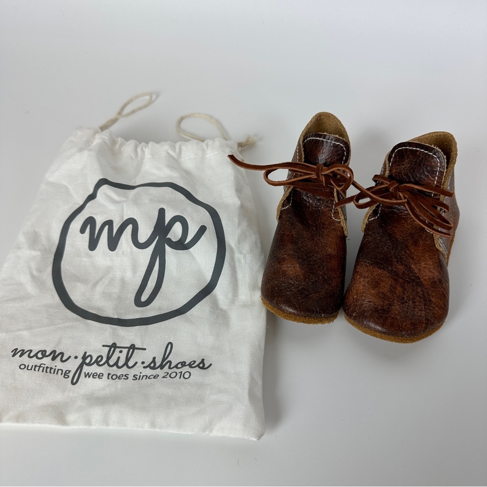Size‎ 4 SADDLE Oxfords Mon Petit Shoes leather boots